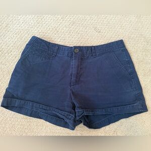 GAP Navy Blue Women's Casual Cotton Shorts